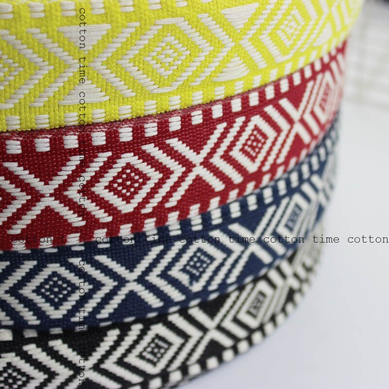 5 jardów/partia bawełniana taśma żakardowa 4 szeroka etniczna haftowana wstążka w stylu wykończenia akcesoria robić torby/odzieży/homedeco 2styl