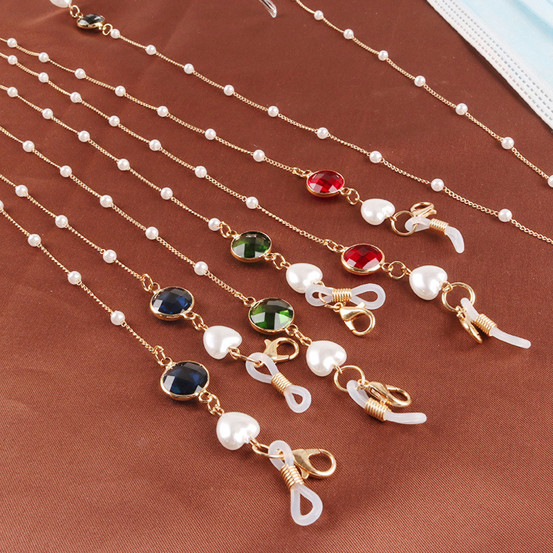 Okulary przeciwsłoneczne okulary przeciwsłoneczne okulary uchwyt na łańcuszek przewód smycz naszyjnik łańcuszek robić okularów okulary uchwyt na przewód smycz na szyje lina