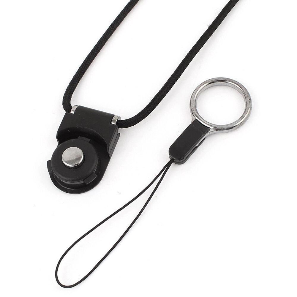 Tragbare Schützen Fall + Schwarz Abnehmbare Ring Neck Strap für Garmin GPSMap 60CS 62 64 62st 63SC 64st 66st Astro 320 220