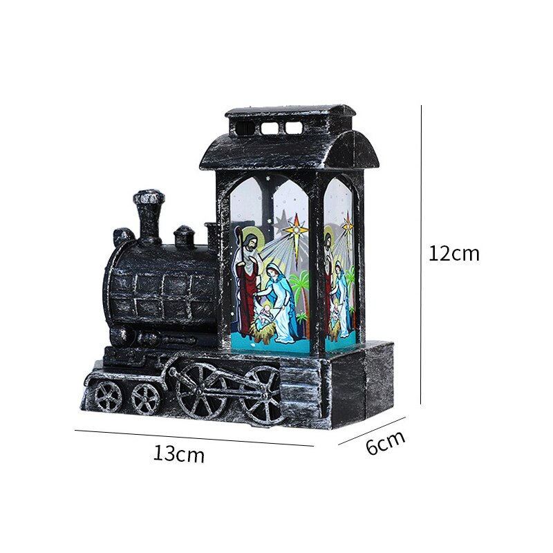 Weihnachten Dekorationen Für Haus Laterne LED Kerze Tee Licht Kerzen Weihnachten Baum Ornamente Santa Claus Elch Lampe Neue Jahr: 05