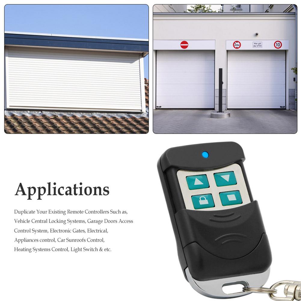 Garage Door Remote Control 433Mhz 4 Channel Gate Control For Garage Command Opener Alarm Remote Control