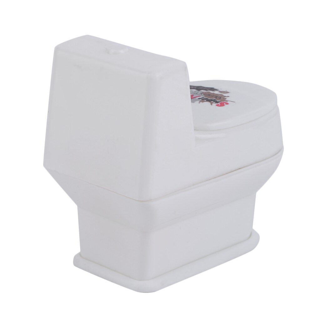 ! OCDAY Novelty Spoof Gadgets Toys Mini Prank Squirt Spray Water Toilet Closestool Joke Gag Toy For April Fool's Day