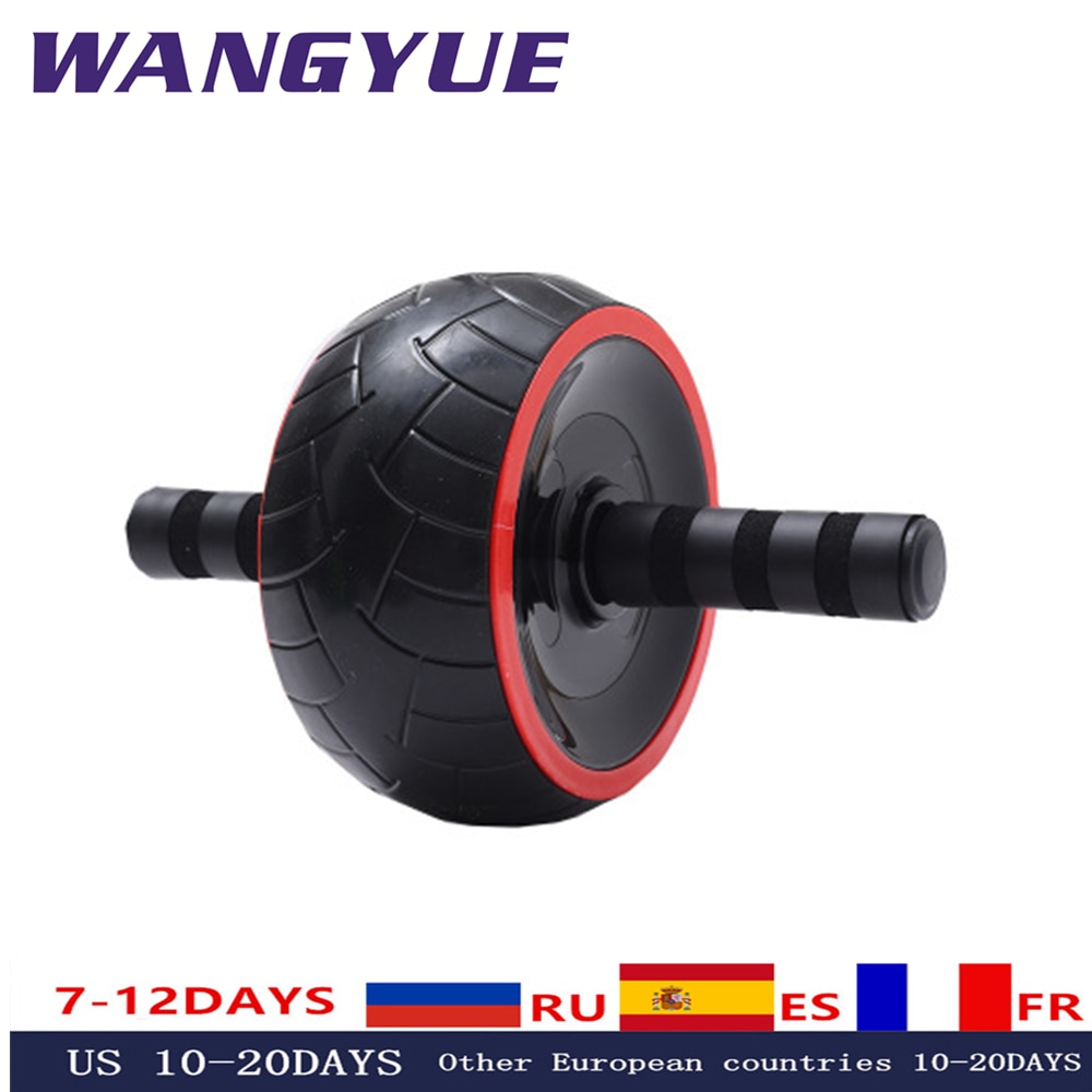 Single Wheel Abdominal Power Wheel Roller Gym Roller Trainer Training Gym Home Fitness Tools Muscle Exercise Equipment home gym