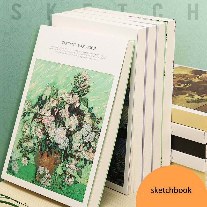 Painting Book 120 Sheets16K ThickArt Drawing Blank Paper Child Doodle Art Color Lead School Office Stationery
