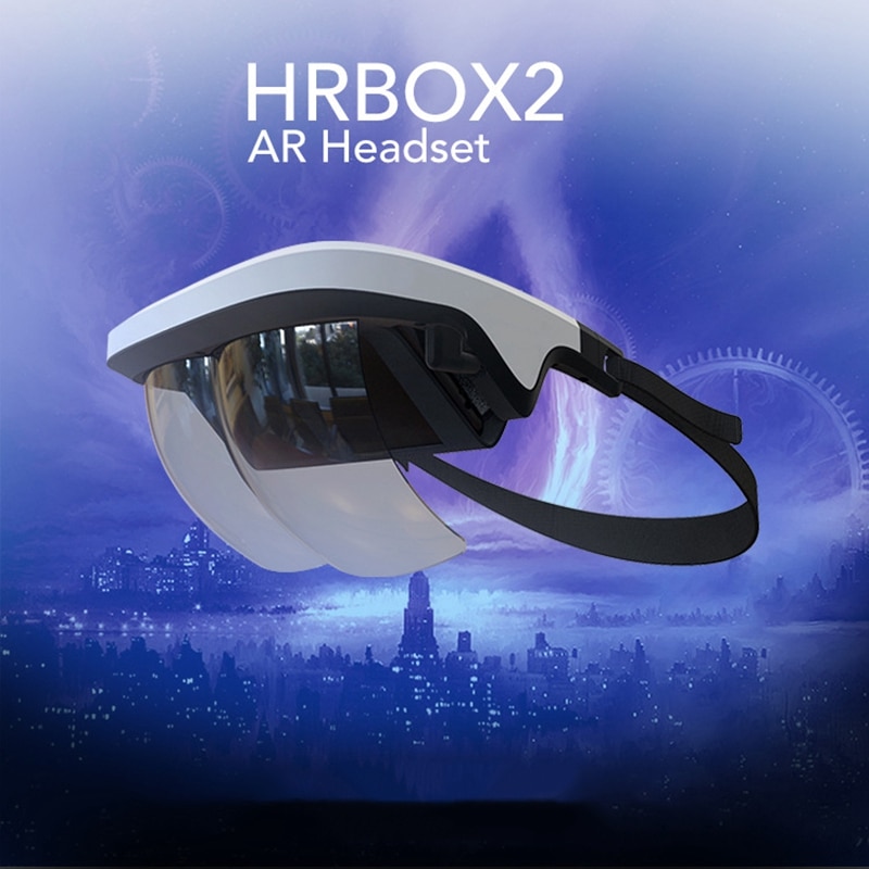 Ar headset smart ar briller 3d video augmented reality vr headset briller til iphone og android 3d videoer og spil