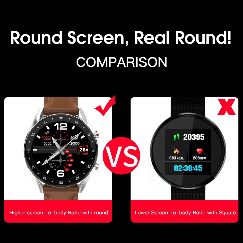L7 montre intelligente Support appel téléphonique composeur ECG mesure de fréquence cardiaque Smartwatch étanche Ip68 montre hommes femmes Android IOS
