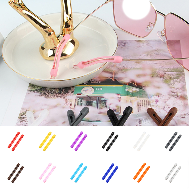 Occhiali trasparenti antiscivolo in Silicone gancio per l'orecchio supporto per punte del tempio accessori per occhiali occhiali occhiali da sole fissi coprigambe