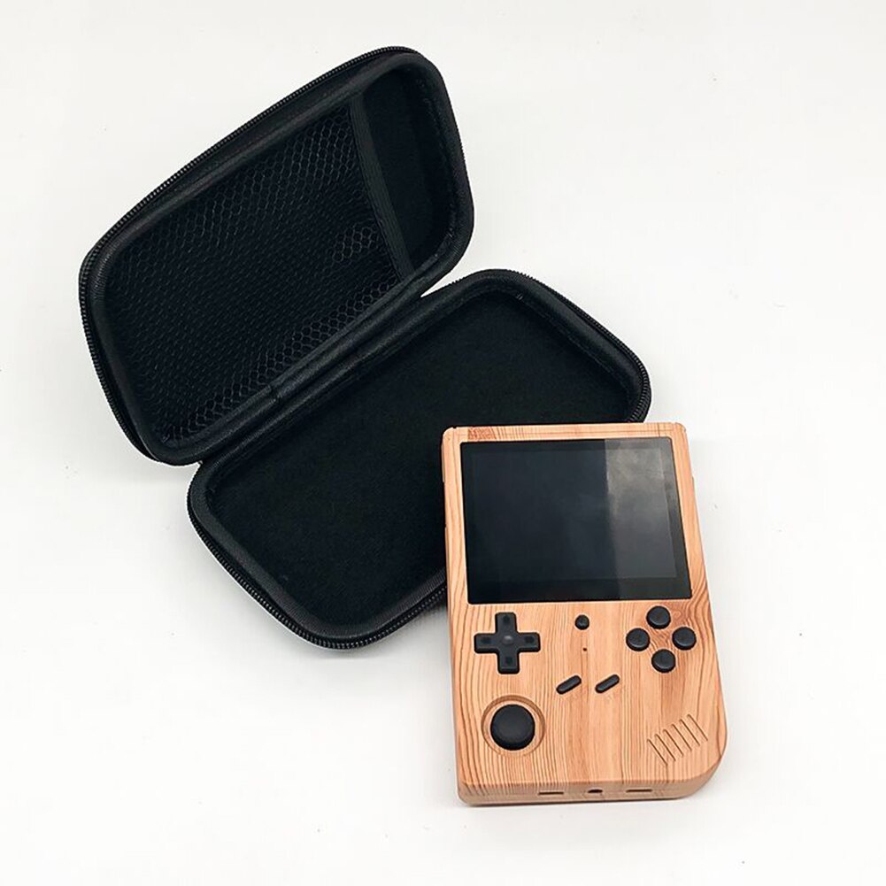 3.5 Inch Retro Game Console Beschermen Zak Stofdicht Opslag Handtas Draagtas Box Voor RG351v Game Player Gehard glas Film