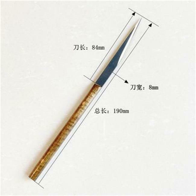 1einstellen Violine Gitarre Werkzeug Violine Messer Schnitzen Violine Cello Stahl Klinge luthier werkzeug: handhaben 8mm