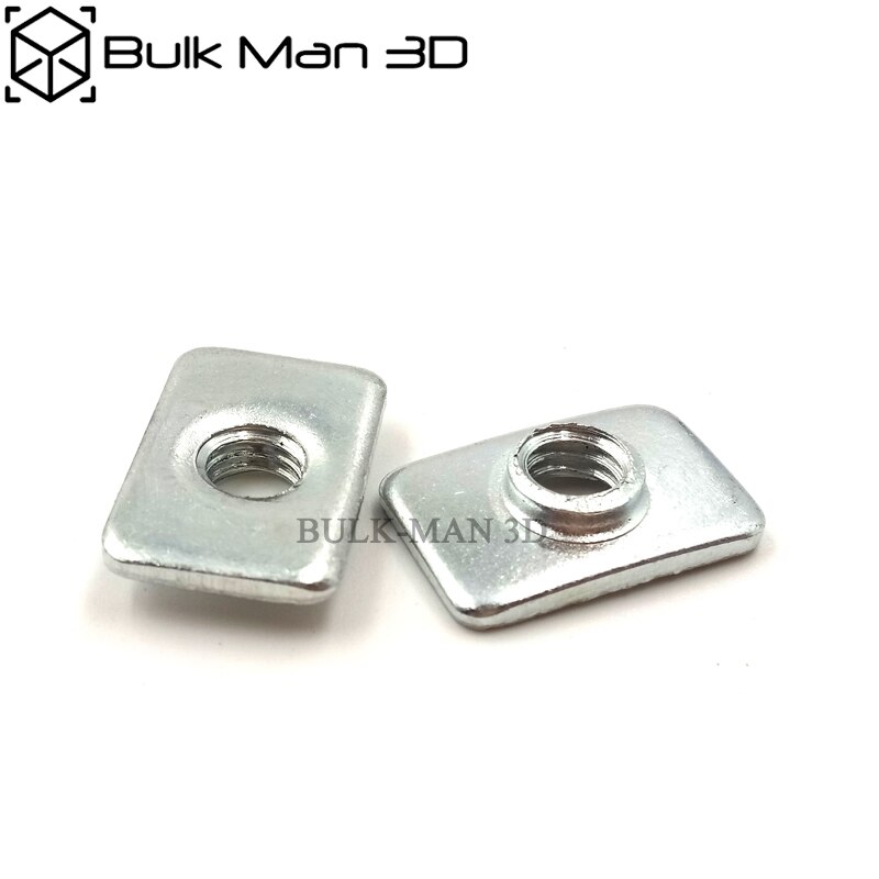 3D Printer Parts T Nut Carbon Steel Galvanized for OX CNC DIY Wooding Machanice , V-Slot -100PCS