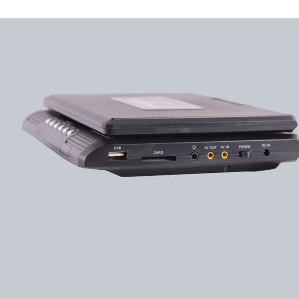 Portable DVD Player 270 Degree Rotation Screen HD Video Player Travel Mini DVD Playing Device US/UK/EU/AU Plug