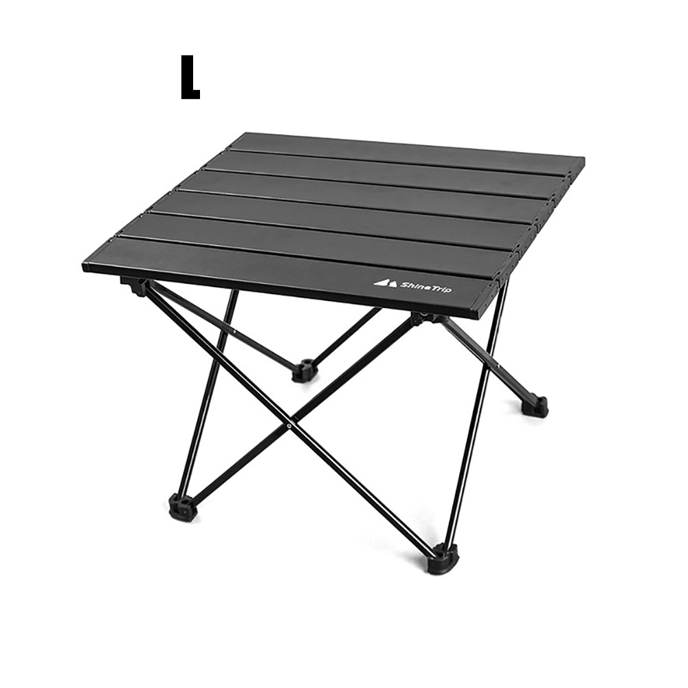 Outdoor Camping Folding Table Chairs Portable Ultra-light Aluminum Fishing Self-driving Picnic BBQ Multipurpose Seat: M
