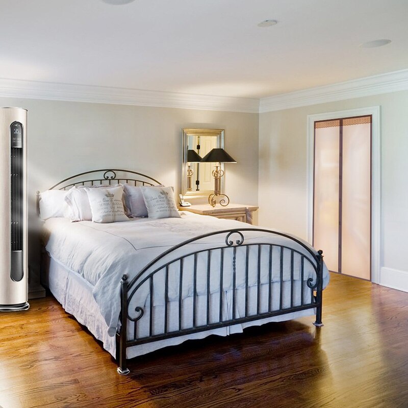 Magnetic Door Curtain Temporary Door Cover Anti Mosquito Walk Through Freely for Summer can CSV