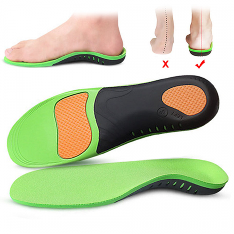 EVA Orthopädische Schuhe Sohle Einlegesohlen Für Füße Bogen Fuß Pad X/O Typ Bein Plattfuß Elastische Stoßdämpfung Bequeme Einlegesohlen