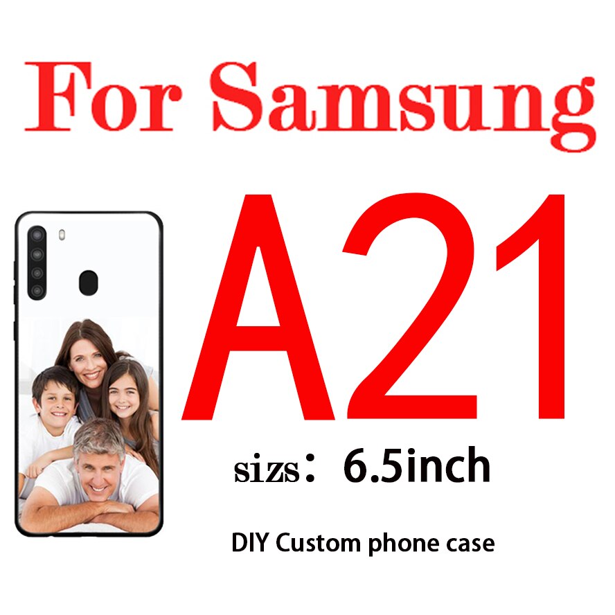 Personalizzato Soft TPU Cassa Del Telefono Per Samsung A10 A20 A30 A40 A50 A60 A70 M10 M20 M30S M40 A01 A11 a21 A31 A51 A71 A20E A20S copertura: For Samsung A21
