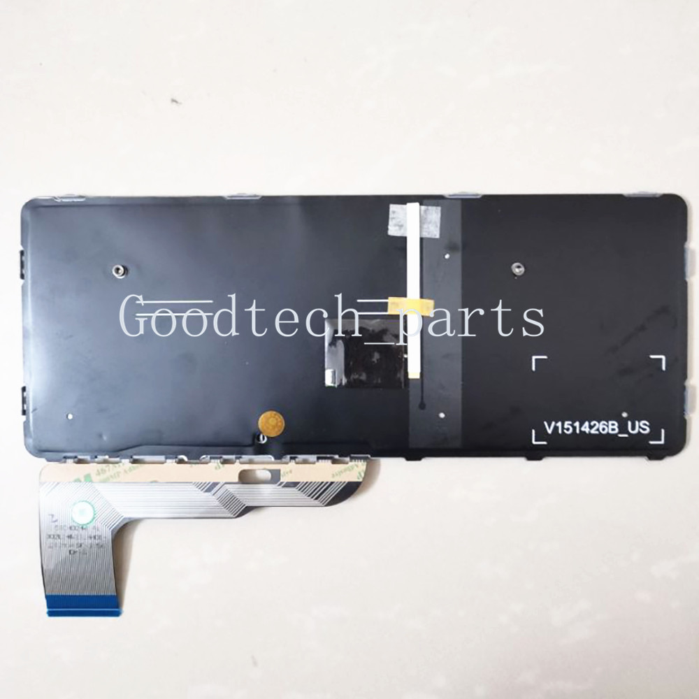 US laptop keyboard with Backlit For HP 820 725 G3 G4 828 G3 826630-001