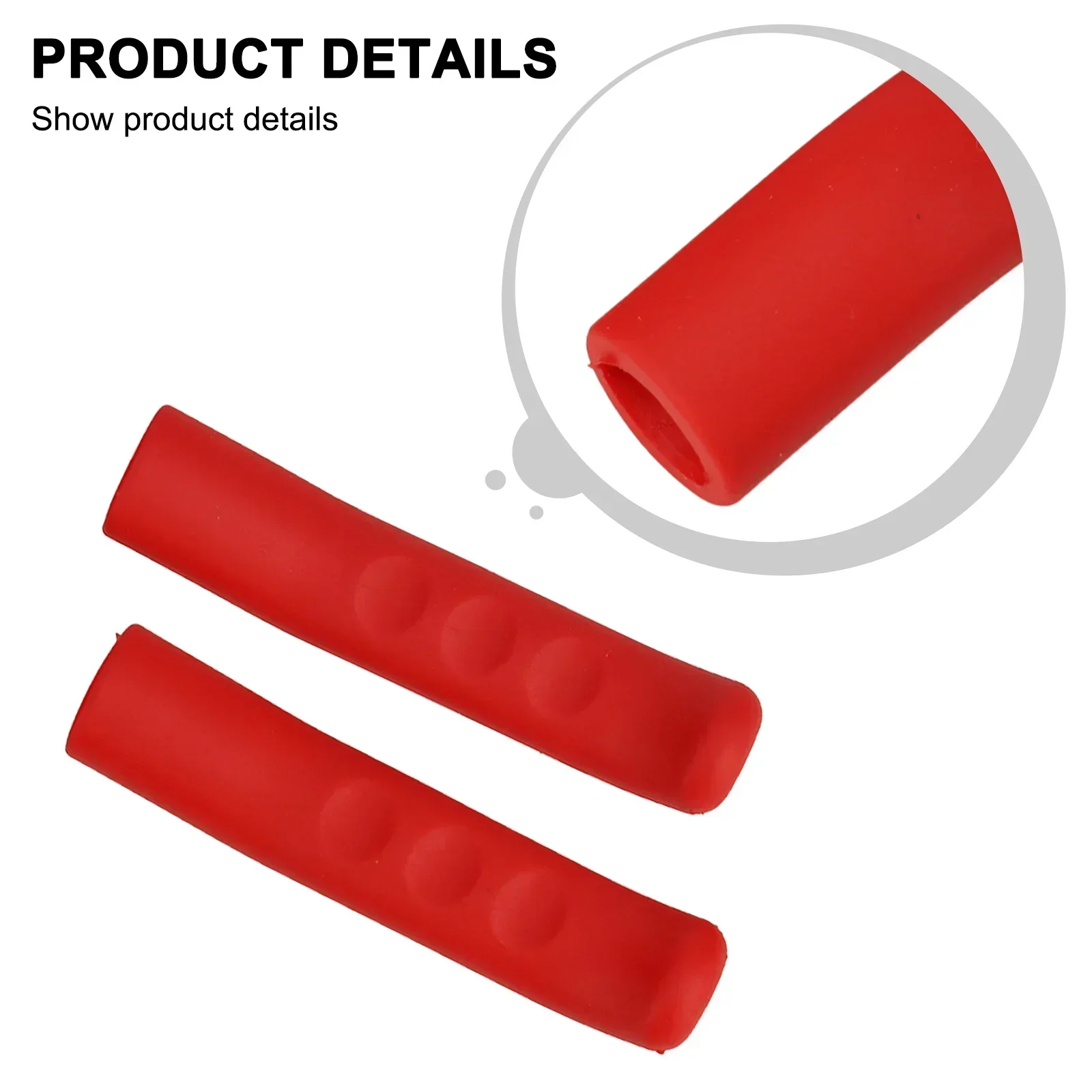 2 * cubierta de manija de freno de bicicleta, cubierta protectora de silicona para manillar de ciclismo de montaña, equipo protector antideslizante para bicicleta, accesorio para bicicleta