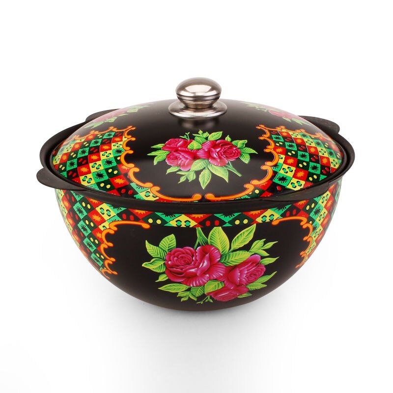 4.5L cast iron pot Non-stick stew hand pilaf pot: MULTI