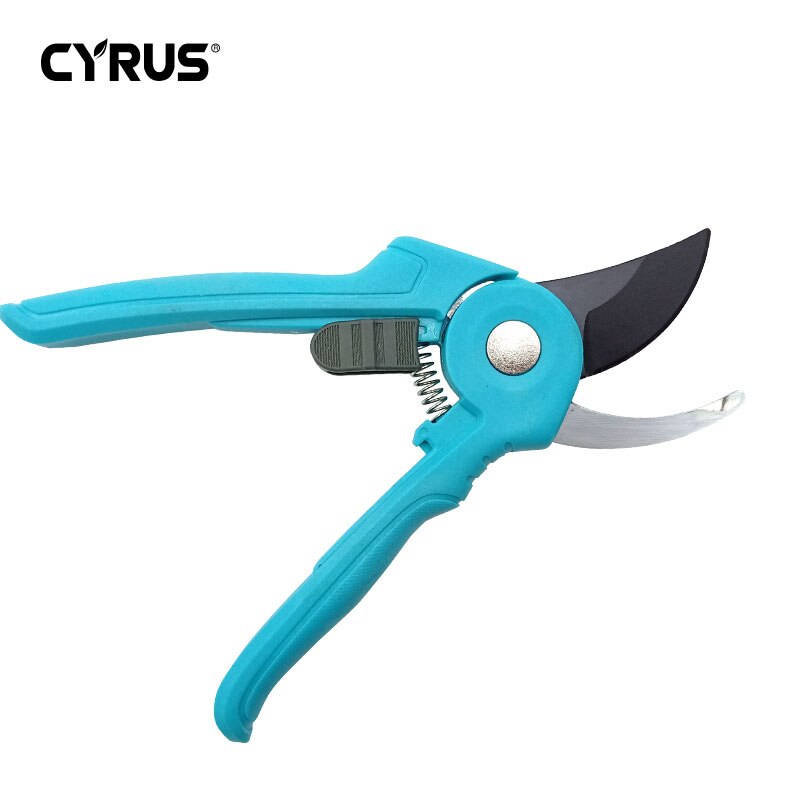 Shears Pruner Carbon Steel Cutter Secateurs Pruning Scissors Bypass Sharpener Clippers Garden Tool Solid Snip Floral
