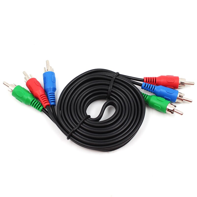 YPbPr – composant de câble RGB, câble vidéo 3 RCA à 3 RCA pour DVD TV HDTV STB