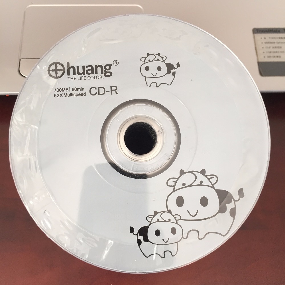 50 discs A+ Ohuang Cow 52x 700MB Blank CD-R