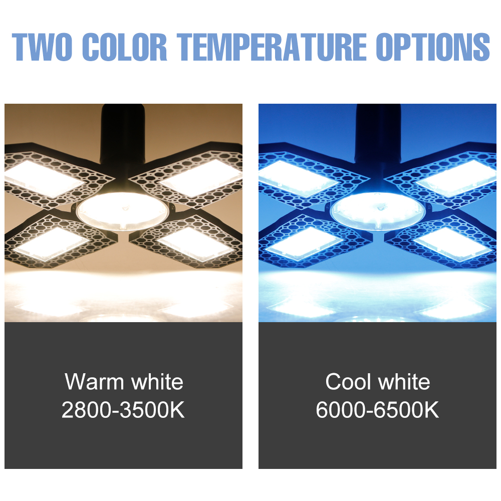 200w led-loftlampe til garage,  e27/e26 led-pærer ,  ac 220v kælderbelysning til lager, værksted 110v 40w 60w 80w 100w 150w
