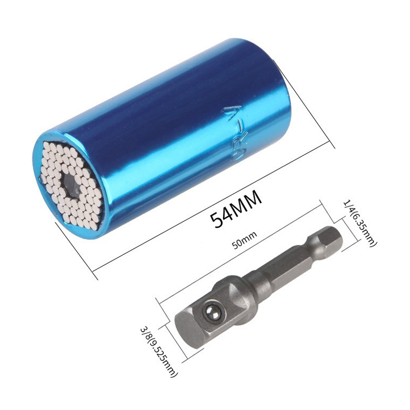 Universal Socket 2 Piece/Set Colorful Universal Adjustable Torque Ratchet Socket Wrench Set Spanner Multi-Function Hand Tool Set