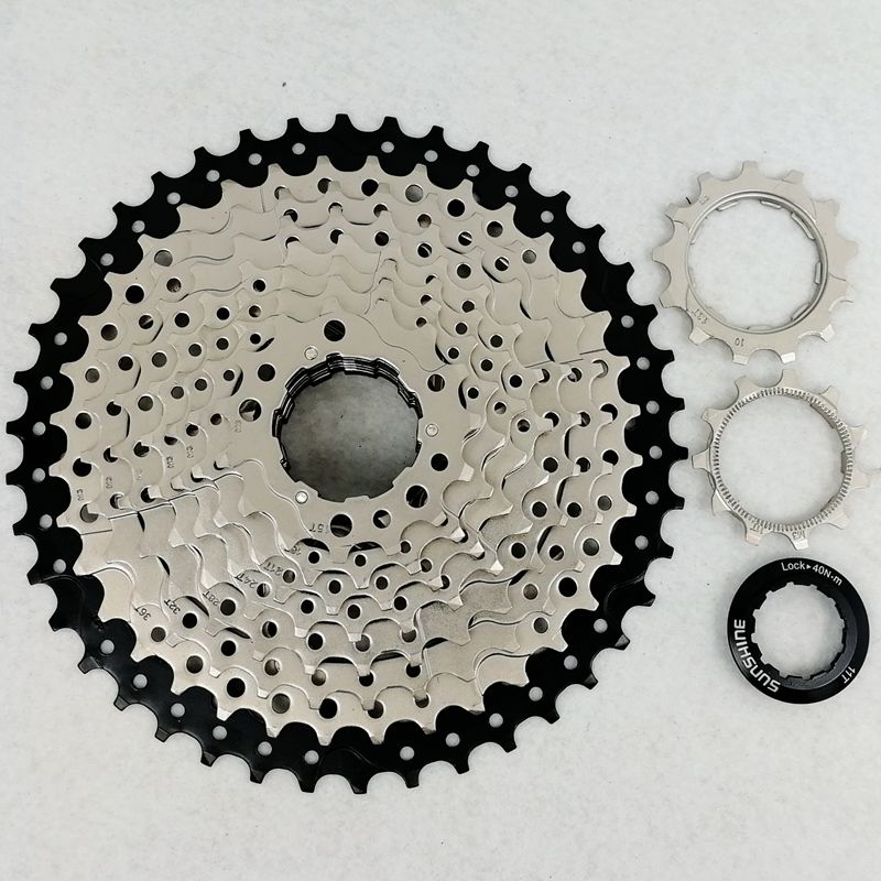 11-42 t 10 Speed vrijloop 10 s Breed Verhouding MTB Mountainbike Fiets Cassette Tandwielen voor onderdelen m590 m6000 m610 m675 m780 X5X7X9