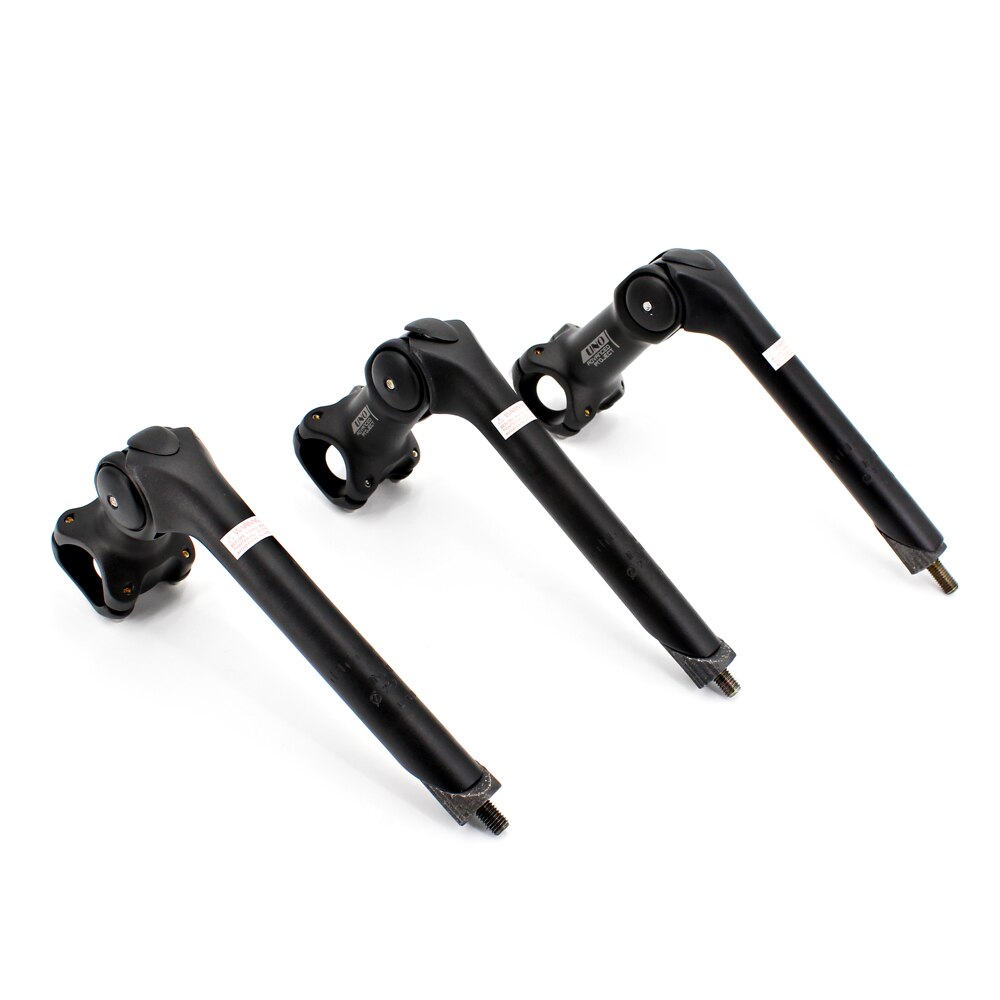 UNO Adjustable 60 Degree Bicycle Stem 31.8 Handlebar Stem Riser Front Fork Stem Aluminum Alloy With Quill 180mm Stems Adjustable