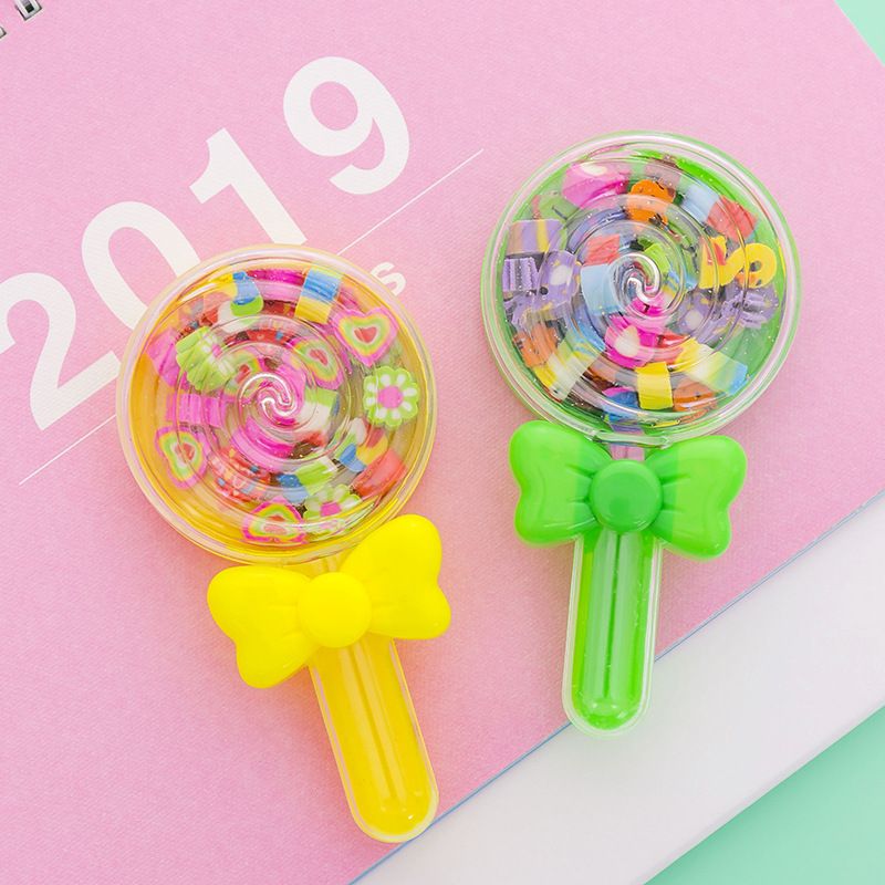 24 Pcs Leuke Candy Box Gummen Kawaii Briefpapier Cartoon Vorm Rubbers Kids Lof School Office Correctie Supplies