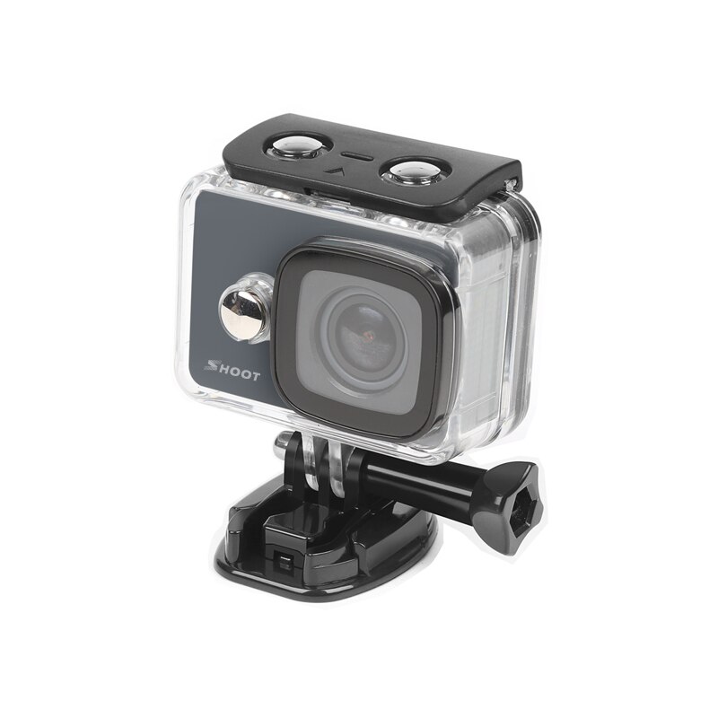 Kit de bras d'extension de casque de tir avec autocollant de Base de Surface et vis pour GoPro Hero 8 7 6 5 Yi SJ CAM Eken h9 accessoire de caméra d'action