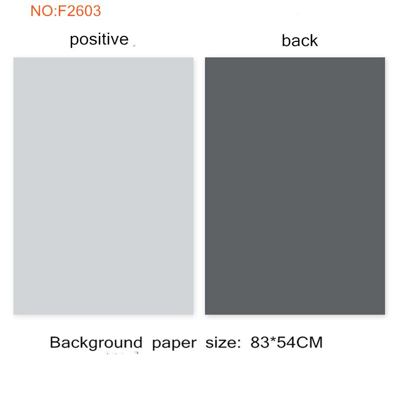 Morandi couleur Double face tir fond tissu couleur Pure fond papier ins vent NetRed décoration photographie accessoires: F2603