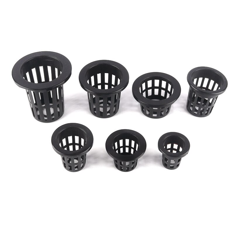 Pot de maille 78mm 50pcs panier hydroponique aquaponique sans sol cultiver panier hydroponique Net Pot plantation tasse NFT hydroponique