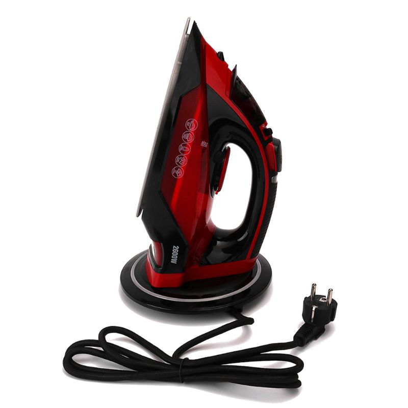 2600w sladdlösa elektriska ångstrykjärn för klädgenerator kläder tvättborste ångare hemresande eu-kontakt