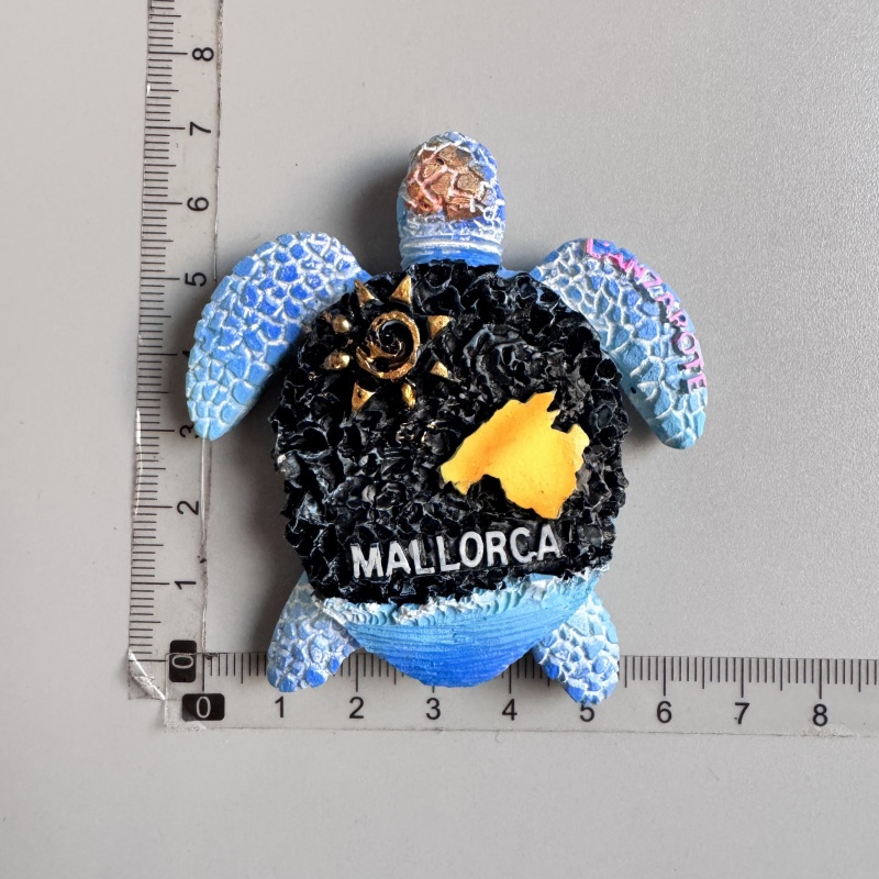 Imanes de nevera Mallorca de España, Castillo de Majorca Palma, Cuenca Ronda, decoración conmemorativa del turismo, manualidades, pegatina magnética para refrigerador,: Blanco
