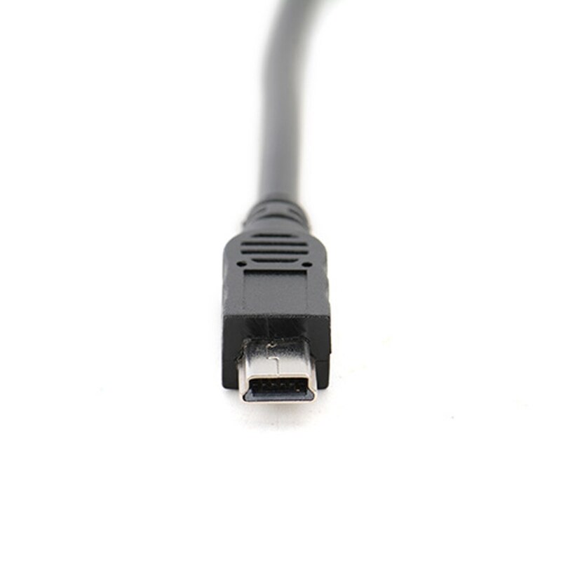 Micro USB Female to Mini USB Male Adapter Charger Adaptor 13cm Converter Charging Data Cable for GPS Cellphone MP4