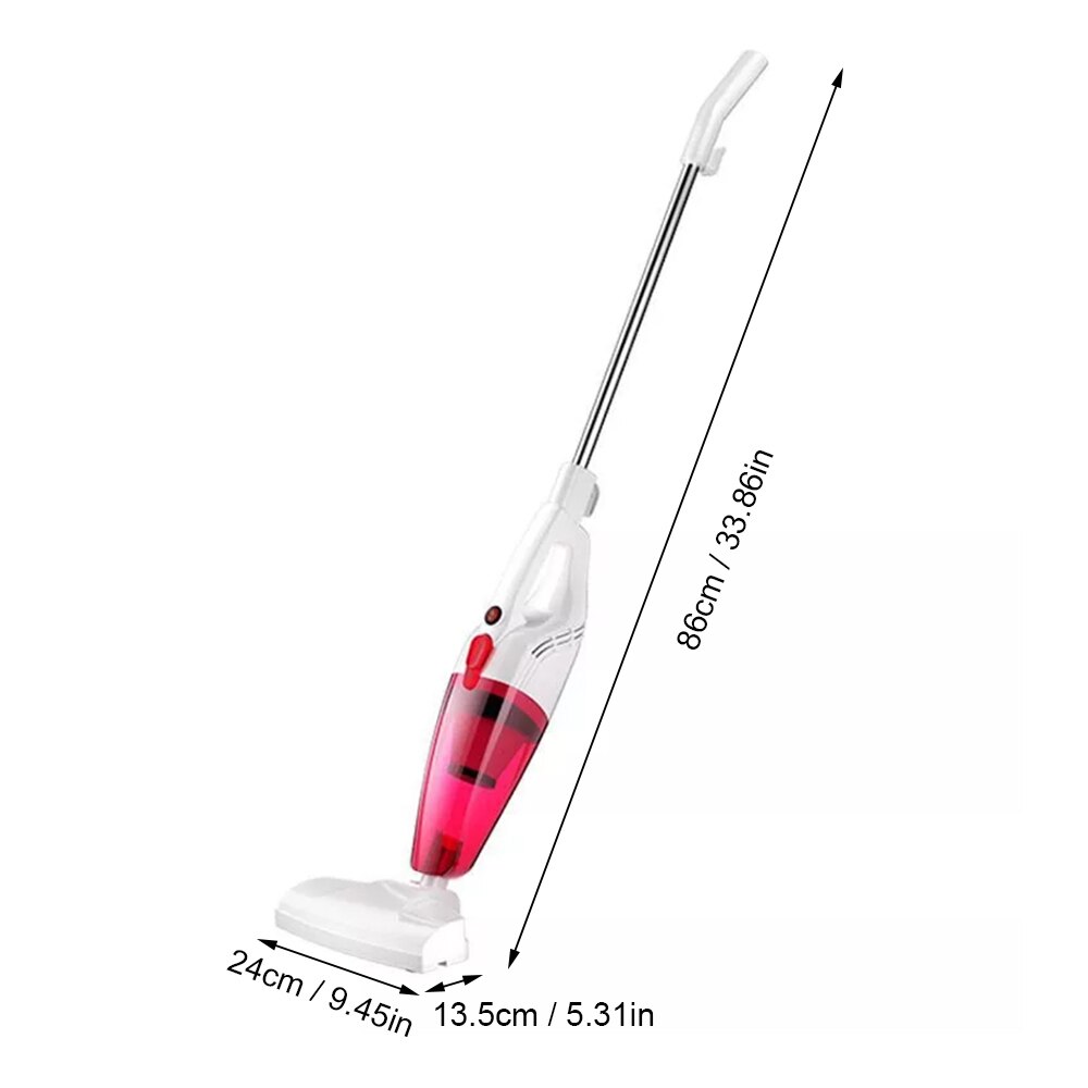Handheld Vacuum Cleaner 2-In-1 Handheld Cleaner & Stick Vacuum Cleaner with Easy Empty Dust Cup for Home Hard Floor