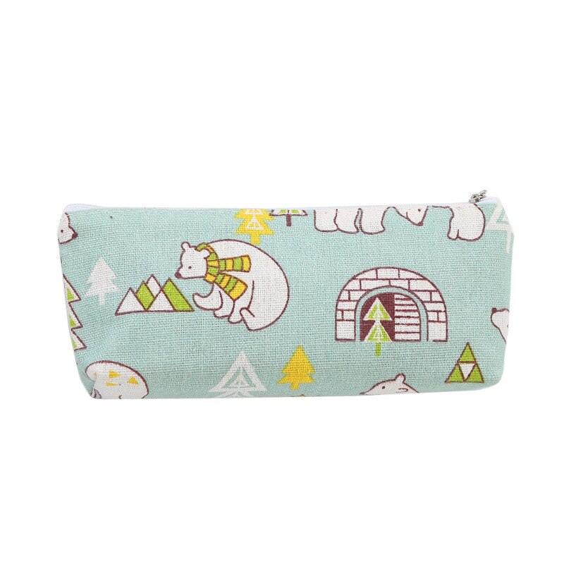 Cartoon Kawaii Vitamins Fruits Pencil Bag Cosmetic Canvas Case School Office Supplies Document Bag File Folder Stationery: 328