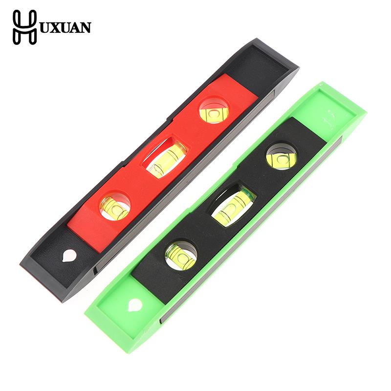 9 inch 3 Spirit Level Bubble Mini Pocket Portable Spirit Level Tool Vertical Horizontal Gradienter Measuring Furniture