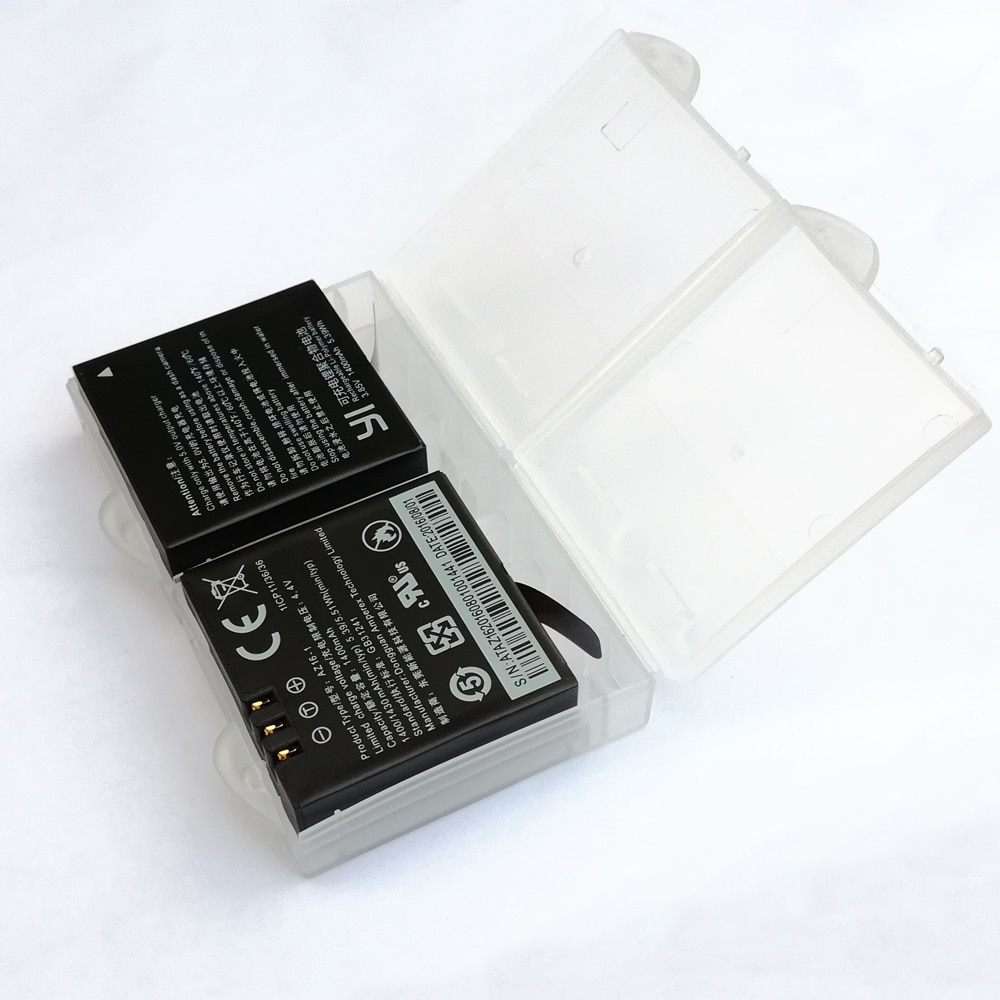 1400mAh Batterij Voor Originele Xiaomi Yi 2 yi 4k Batterijen + LED 3in1 Oplader voor Xiaoyi Yi Lite actie Camera
