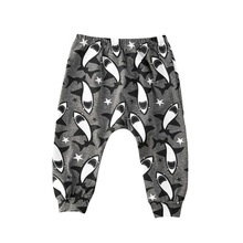 0-3 Years Kids Baby Boys PP Pants Animal Fish Print Long Pangs For Boys Bottoms Gray Harem Pants Toddler Trousers