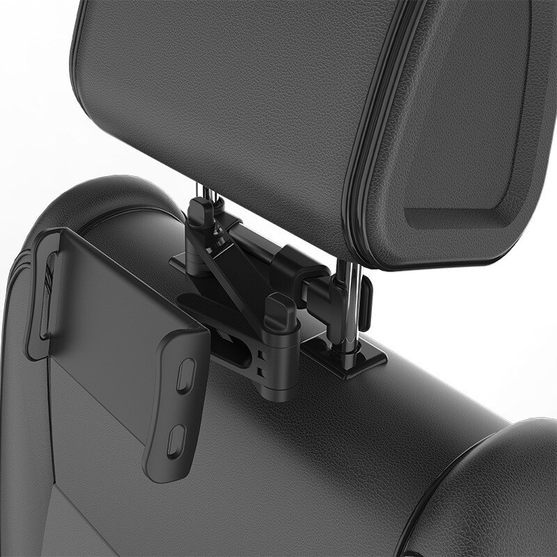 Soporte de teléfono móvil para asiento trasero de coche, accesorio giratorio, reposacabezas automático, para tableta de 4 a 11 pulgadas