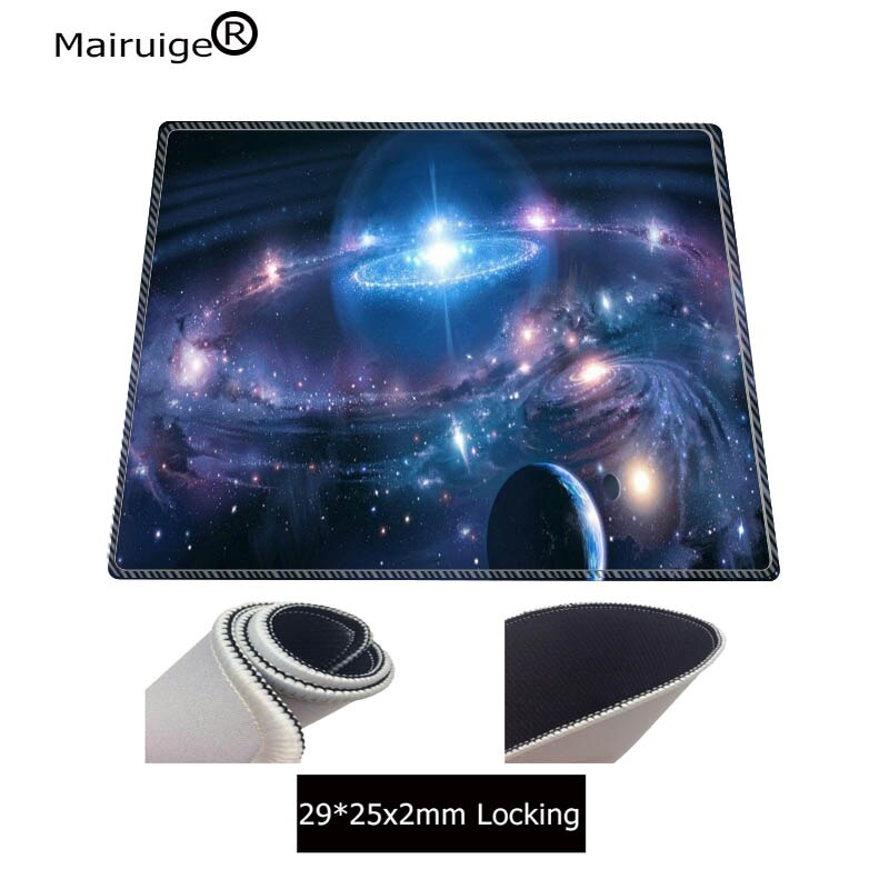 Mairuige-alfombrilla de goma para ratón de 900x400x3mm, almohadilla para ratón de velocidad extendida, resistente al agua, para Mousepad Keyboad: 290x250x2MM