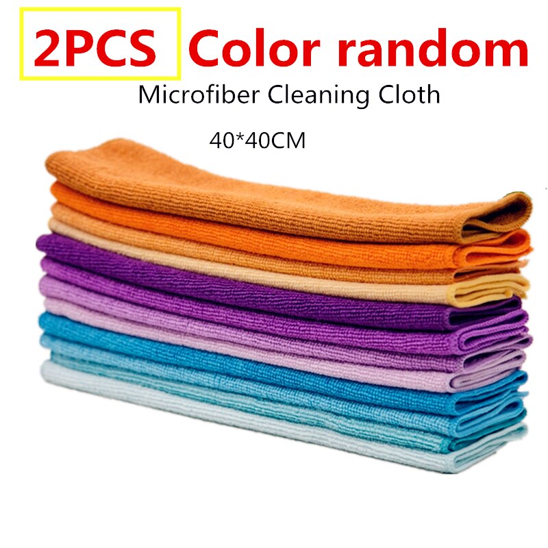 Airlab 4X Microvezel Autodoeken 800 GSM, Professionele Doeken voor Wassen, Drogen, Detailleren, Polijsten, Reinigingsdoekjes voor Auto Motorfiets Cockpitp Glas Ramen, 40x40 cm