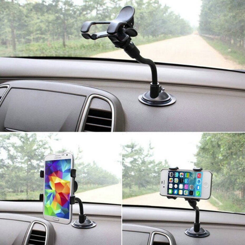 Universal car mount for smartphones, GPS, premium Windshield Dashboard Car Mount Holder for All Kinds of Smart Phone