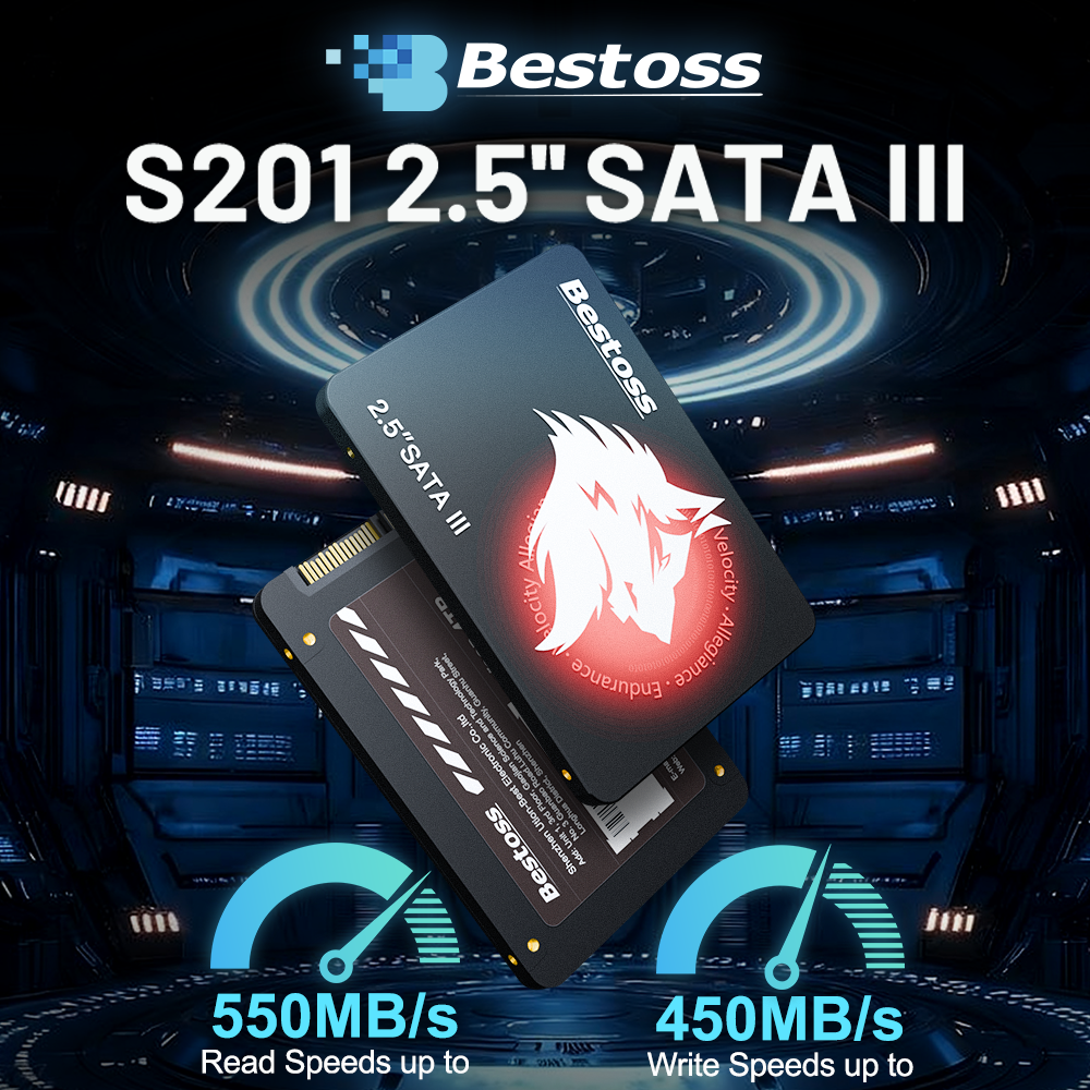 Bestoss SSD 4 TB interne Sata 1 TB 512 GB 128 GB SSD 2 TB Festplatte 256 GB SSD-Laufwerk für Laptop Notizbuch SSD201 45