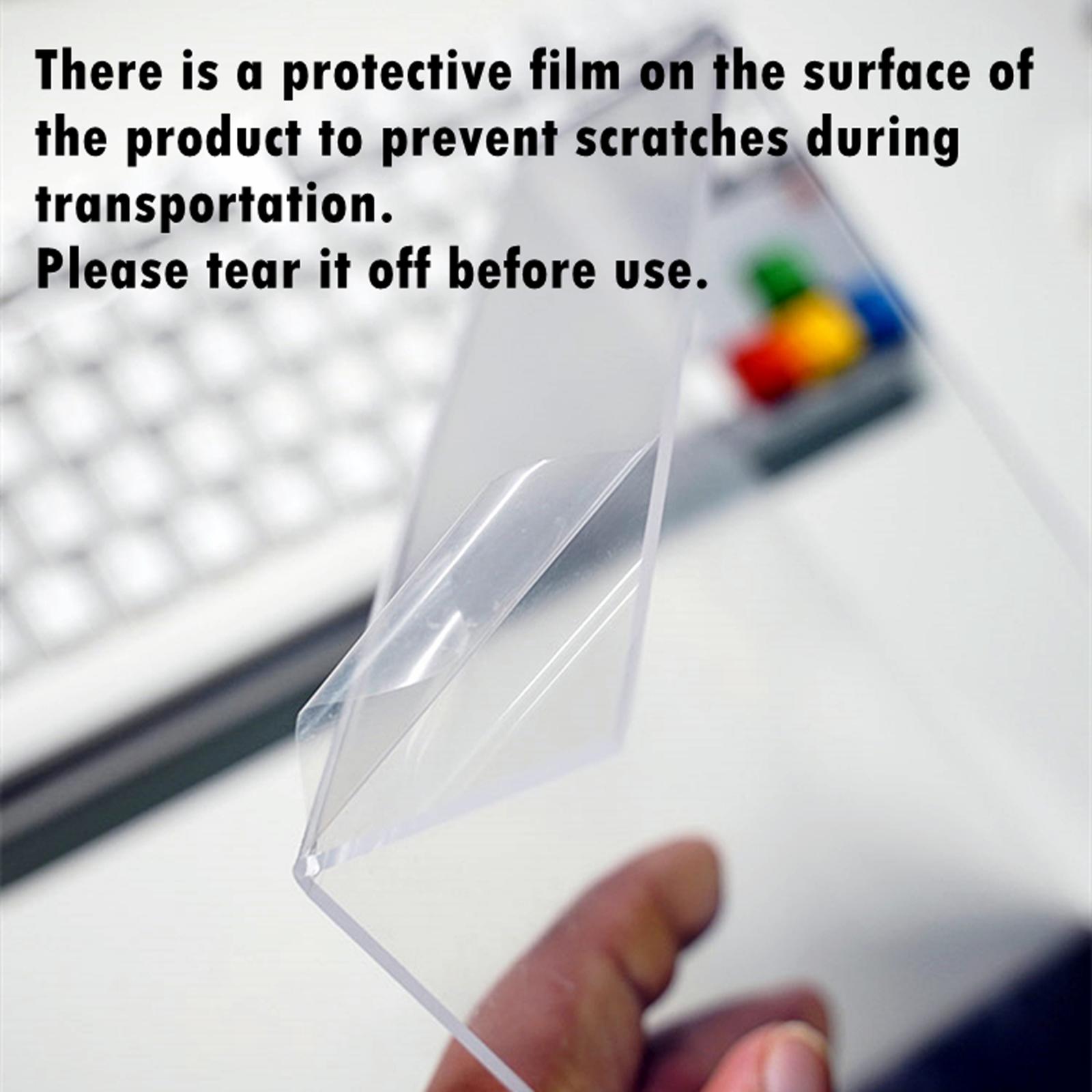 Acrylic Keyboard Dust Cover Durable Protection Dustproof Premium Desktop Keyboard Accessories Transparent Protector for Home