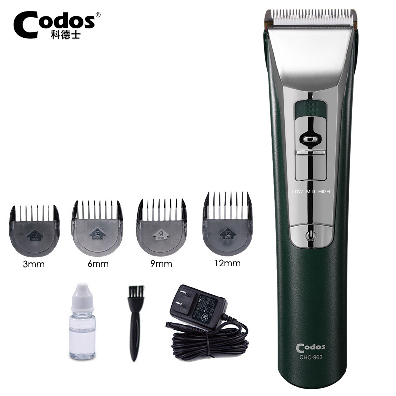 Codos Professionele Oplaadbare Tondeuse Voor Kapper Salon Elektrische Tondeuse Keramische Cutter Snijmachine: 963