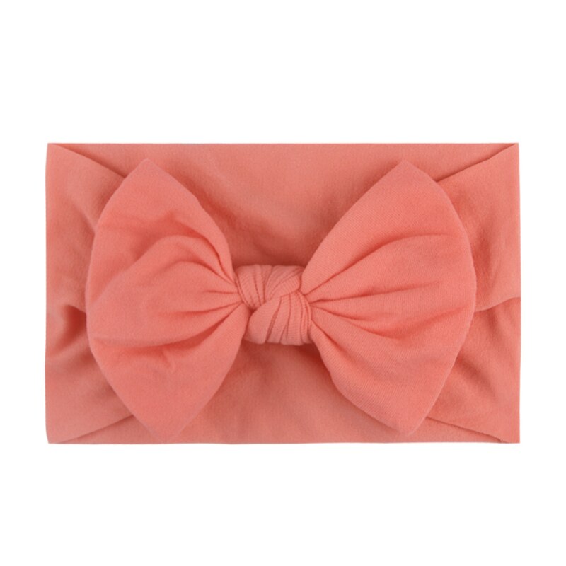 Baby Junge Mädchen Einfarbig Bowknot Stirnband Headwear Nahtlose Super Weiche Hairband Nette Haar Zubehör freundlicher Zubehör: 08