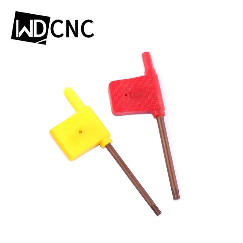 Clé Torx à drapeau rouge, clé à vis T6 T7 T8 T9 T10 T15 T20, 10 pièces